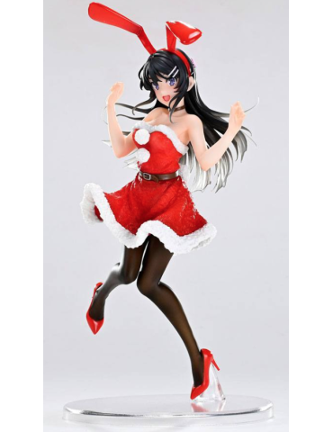 Rascal Does Not Dream of Bunny Girl Senpai Figurine Coreful Mai Sakurajima Winter Bunny 20 cm