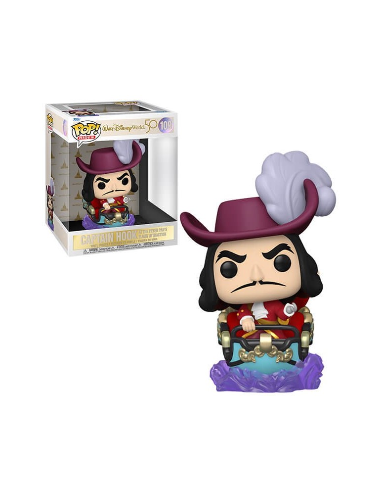 Walt Disney World 50th Anniversary - Funko Pop 109 Hook On Peter Pan Flight