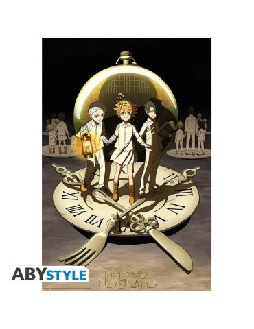 THE PROMISED NEVERLAND - Poster - "Groupe"- roulé filmé (91.5x61)