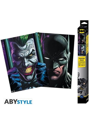 DC COMICS - Batman et Joker - Set de 2 Posters  (52 x 38)
