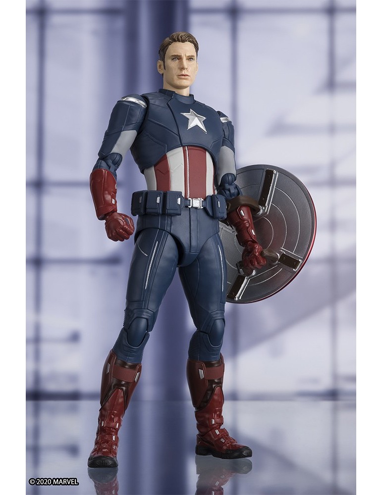 AVENGERS ENDGAME CAPTAIN AMERICA VS CAP SHFiguarts