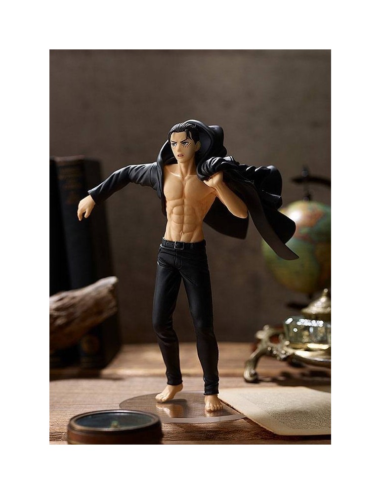 L'ATTAQUE DES TITANS Figurine Pop Up Parade Eren Yeager 19 cm