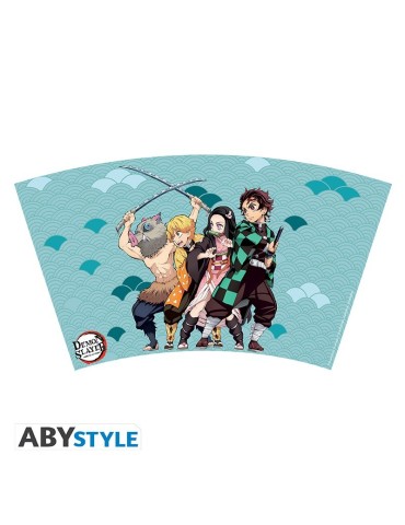 DEMON SLAYER - Gobelet avec paille - 470 ml - Groupe