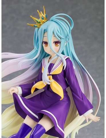 No Game No Life Figurine Pop Up Parade Shiro Crown Ver 16 cm