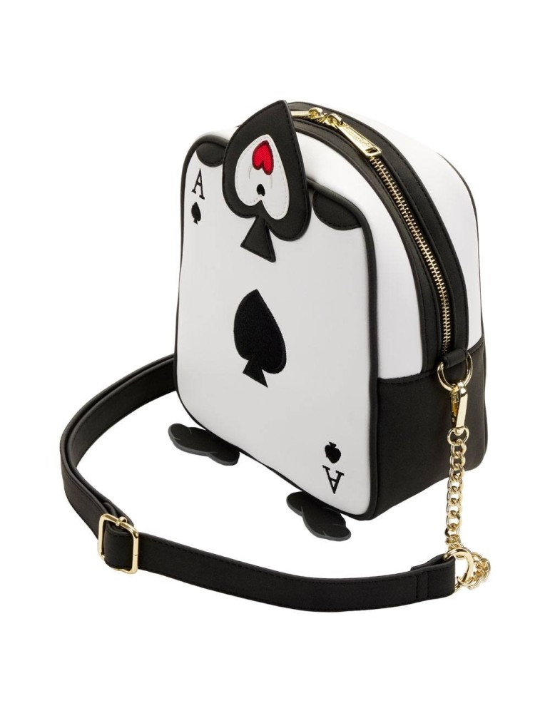 Disney by Loungefly sac à bandoulière Alice in Wonderland Ace of Hearts Sacs Alice au Pays des Merveilles