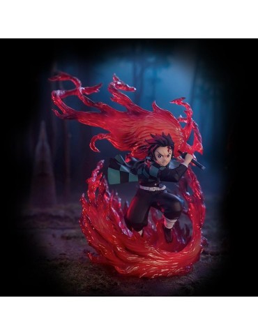 Demon Slayer Figurine Tanjiro Hinokami Kagura Figuarts Zero 21 cm