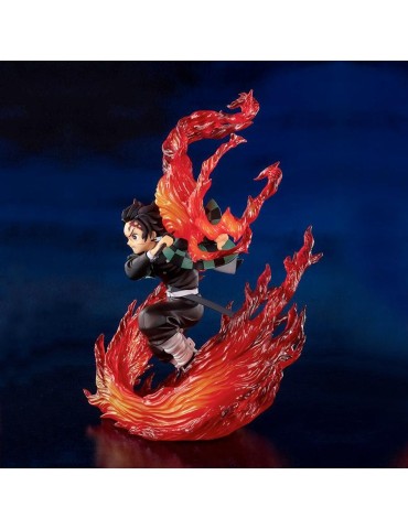 Demon Slayer Figurine Tanjiro Hinokami Kagura Figuarts Zero 21 cm