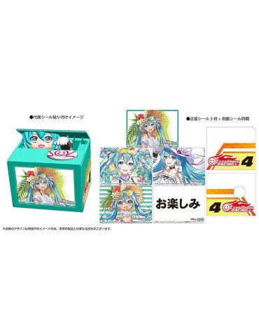 Hatsune Miku GT Project tirelire Racing Miku 2021 Ver Chatting Bank 009 12 cm