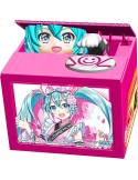 Hatsune Miku GT Project tirelire Racing Miku 2021 Ver Chatting Bank 008 12 cm