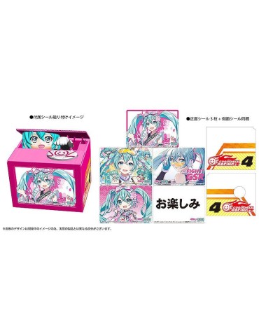 Hatsune Miku GT Project tirelire Racing Miku 2021 Ver Chatting Bank 008 12 cm