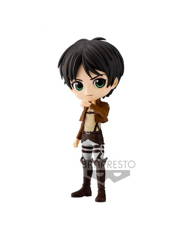 L'ATTAQUE DES TITANS figurine Q Posket Eren Yeager 14 cm