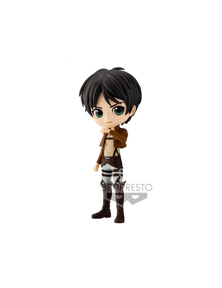 L'ATTAQUE DES TITANS figurine Q Posket Eren Yeager 14 cm