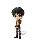 L'ATTAQUE DES TITANS figurine Q Posket Eren Yeager 14 cm
