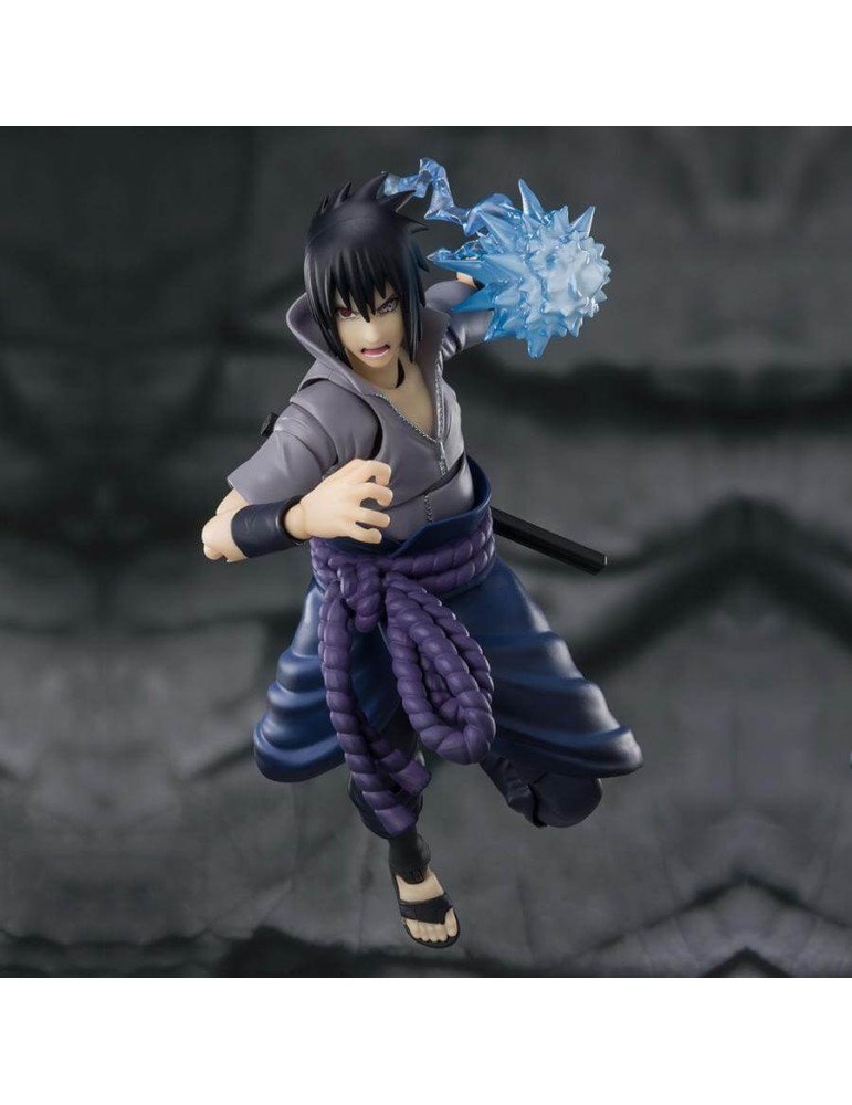 Naruto Shippuden - Figurine Sasuke Uchiha He who bears all Hatred S.H.Figuarts