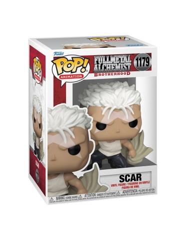 Fullmetal Alchemist Brotherhood - Funko Pop 1179 Scar