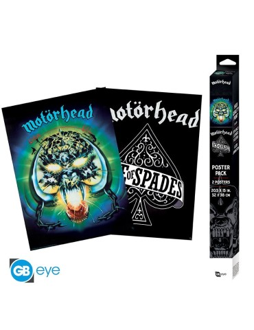 MOTORHEAD - Overkill / Ace of Spades - Set de 2 posters '52x38'