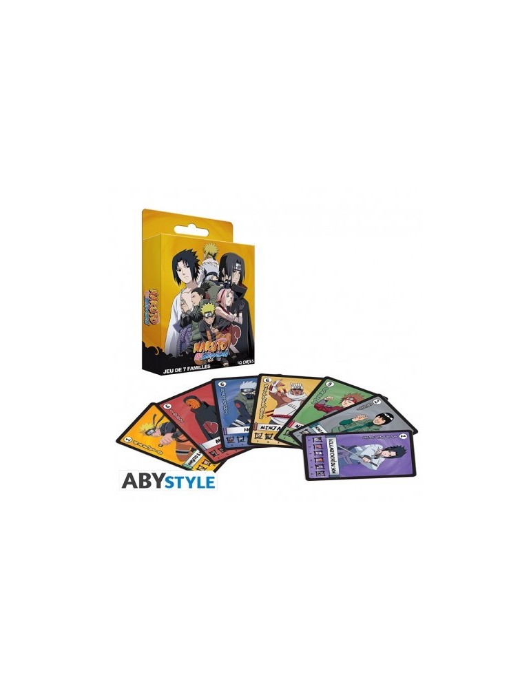 NARUTO SHIPPUDEN - Jeu - 7 familles Naruto Shippuden ( Version Française )