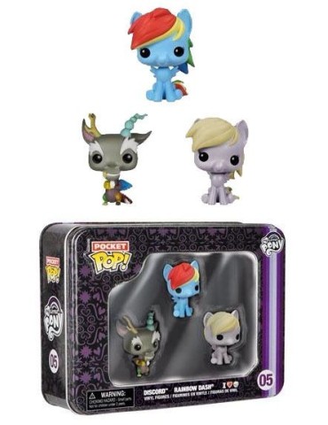 Mon petit poney Tin pack 3 Pocket Pop