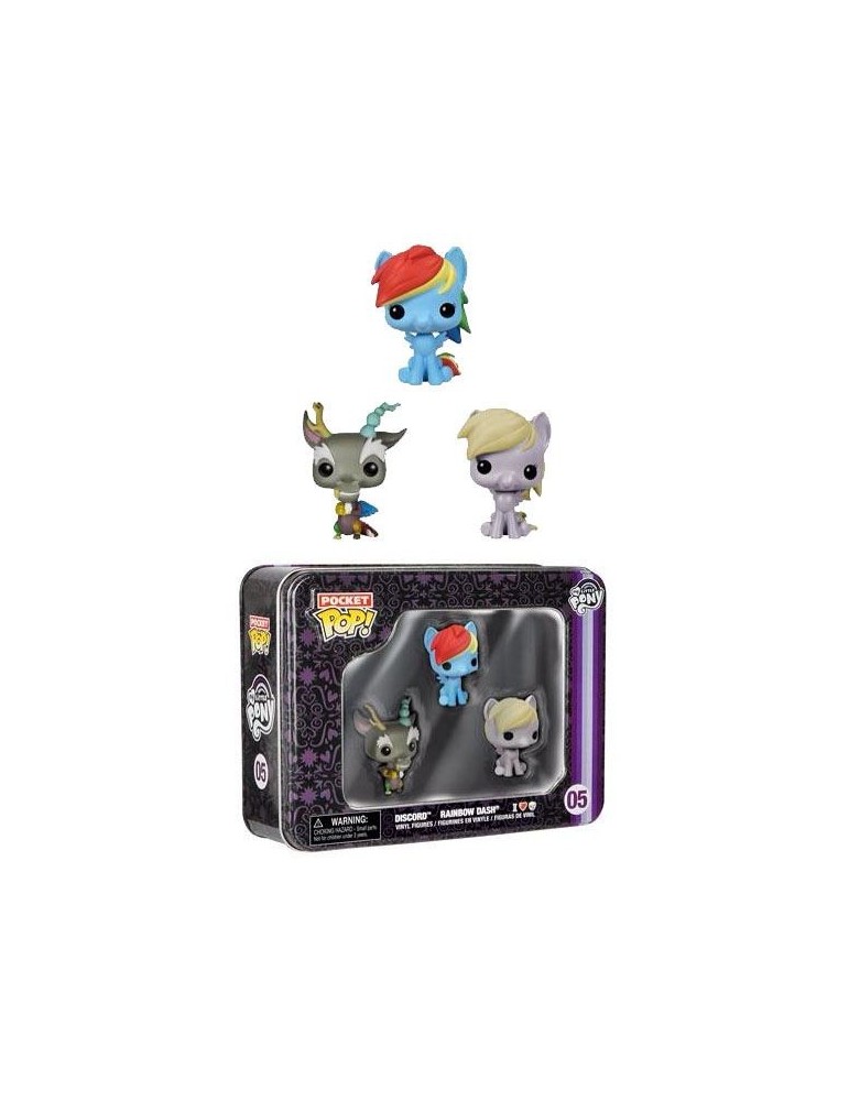 Mon petit poney Tin pack 3 Pocket Pop