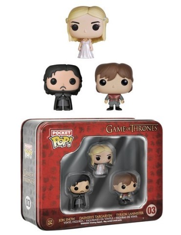 Game Of Thrones Tin pack 3 Pocket Pop
