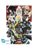 FIRE FORCE - Poster "Key art saison 2" roulé filmé (91.5x61)
