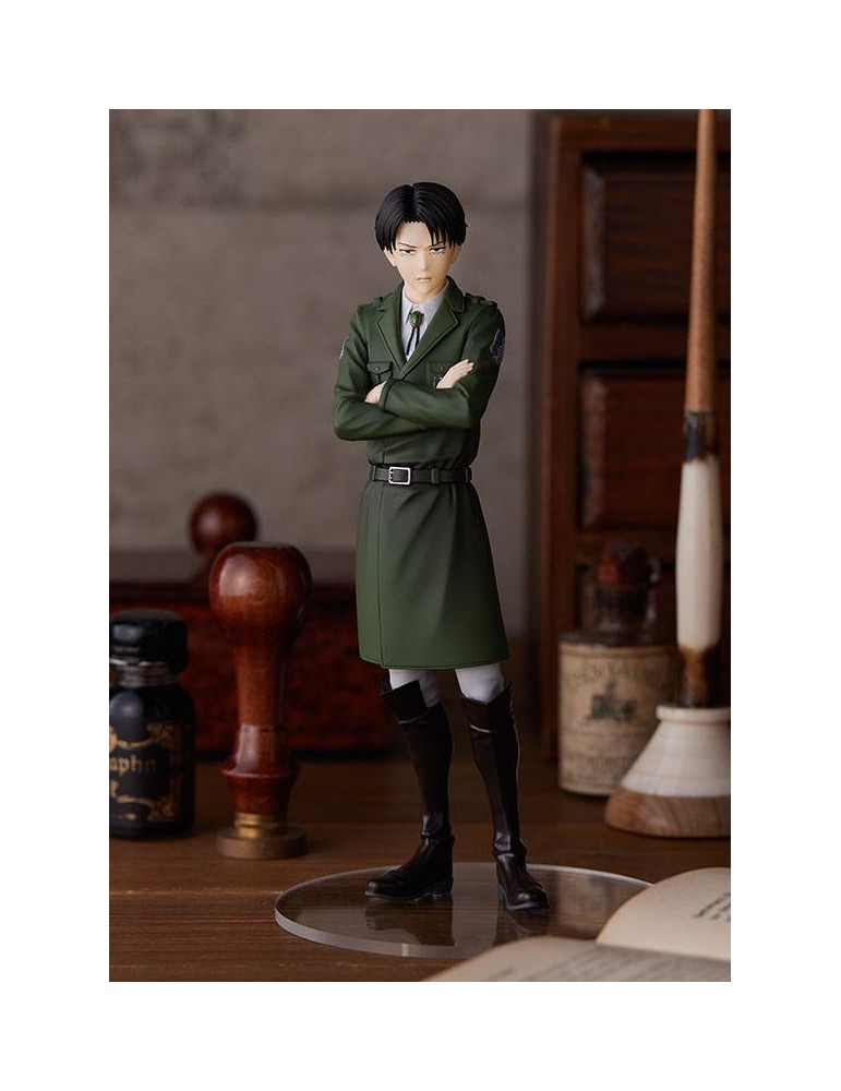 L'ATTAQUE DES TITANS Figurine Pop Up Parade Levi 17 cm