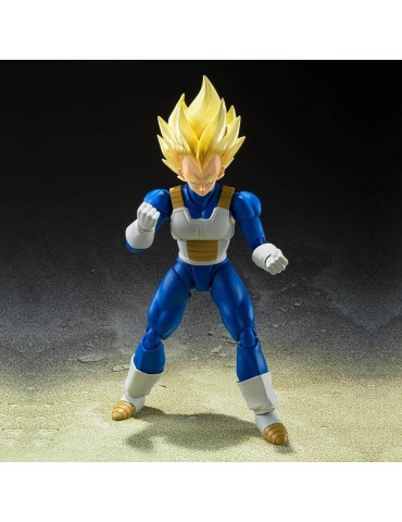 Dragon Ball Z - Figurine Super Saiyan Vegeta - Awakened Super Saiyan Blood- S.H.Figuarts