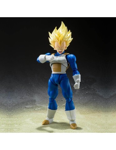 Dragon Ball Z - Figurine Super Saiyan Vegeta - Awakened Super Saiyan Blood- S.H.Figuarts