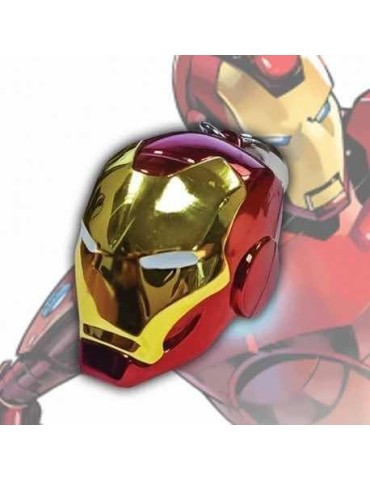 Marvel - Porte Clef Casque Iron Man en Métal