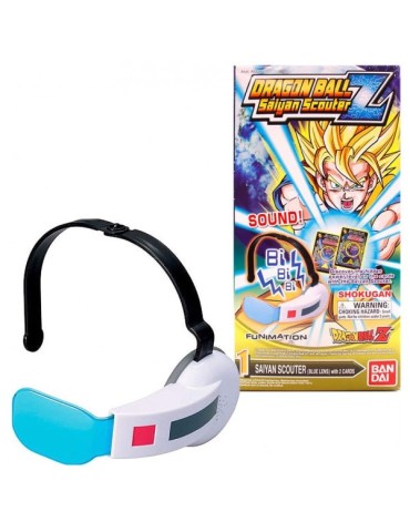 Dragon Ball Z - Saiyan Scouter avec Son - Blue
