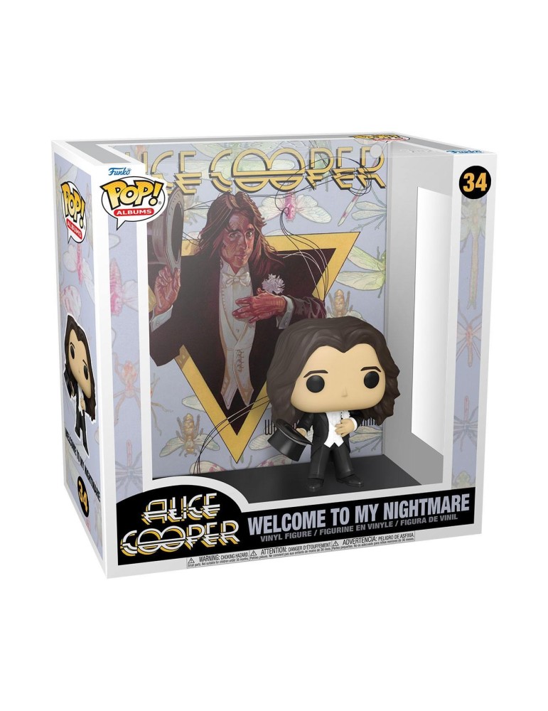 Alice Cooper - Funko Pop Album 34 Welcome to My Nightmare