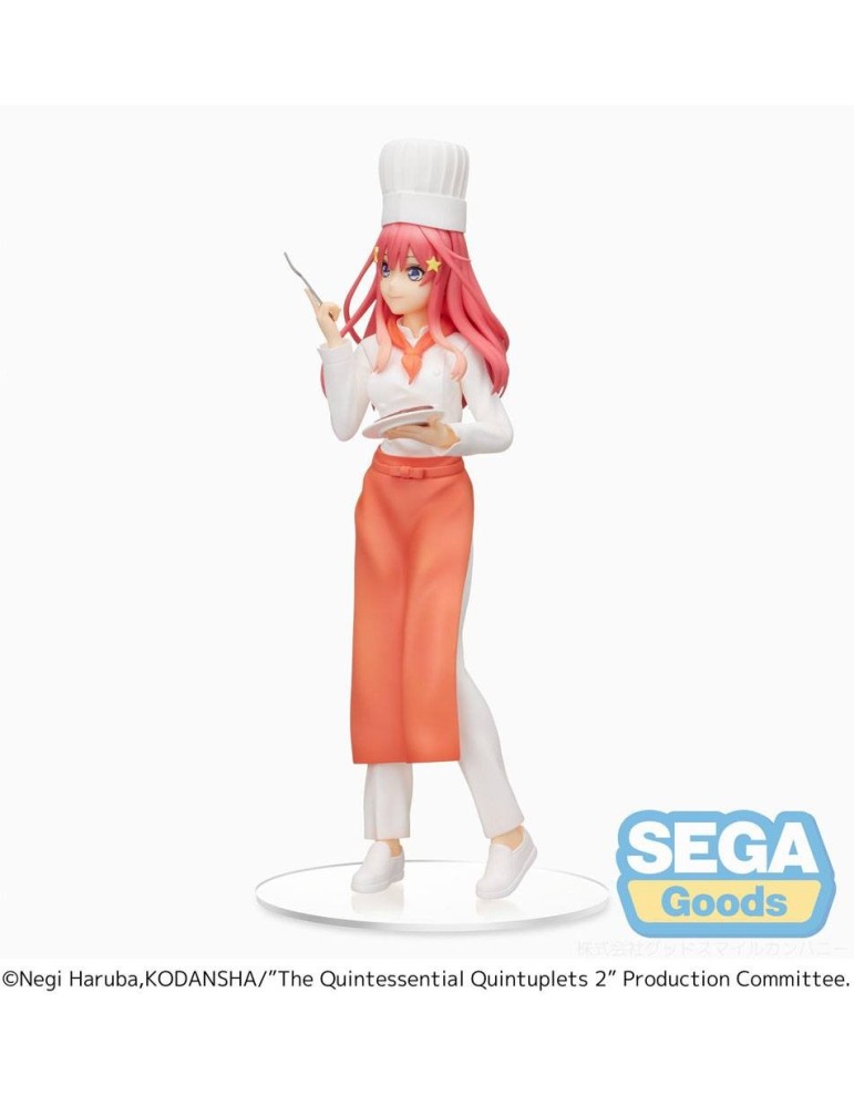 The Quintessential Quintuplets 2 Figurines SPM Itsuki Nakano Cook Ver. 23 cm