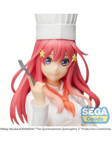The Quintessential Quintuplets 2 Figurines SPM Itsuki Nakano Cook Ver. 23 cm