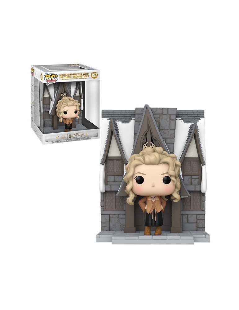 Harry Potter Ride Deluxe Chamber Secrets 20Th Anniv - Funko Pop 157 Hogsmeade - 3 Broomsticks w/Madam Rosmerta