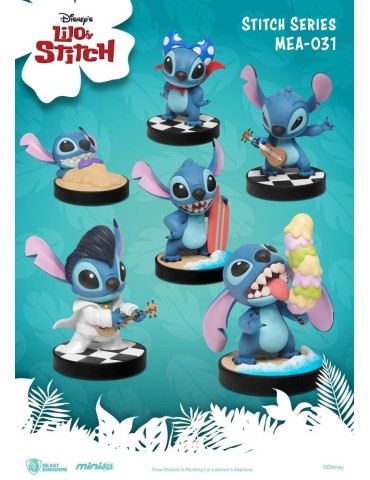 Disney Lilo & Stitch assotiment 6 figurines Stitch Series 8 cm