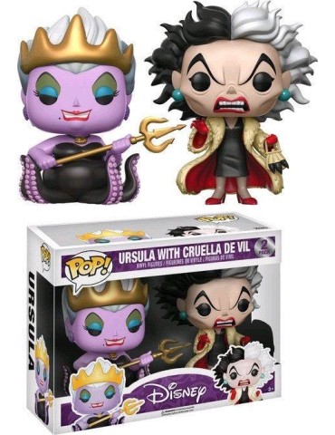 Disney  - Funko Pop Pack Ursula & Cruella Limited Edition
