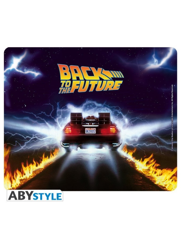 RETOUR VERS LE FUTUR - Tapis de souris souple - DeLorean