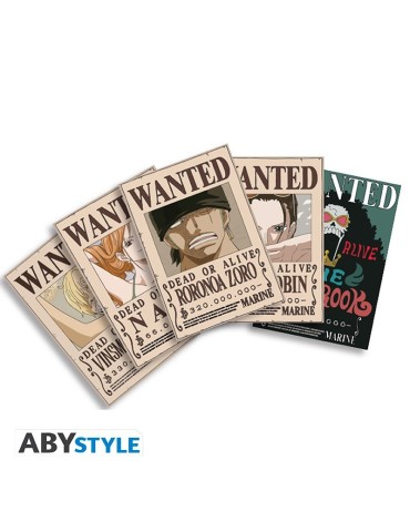 ONE PIECE - Cartes postales - Wanted Set 2 (14.8x10.5)