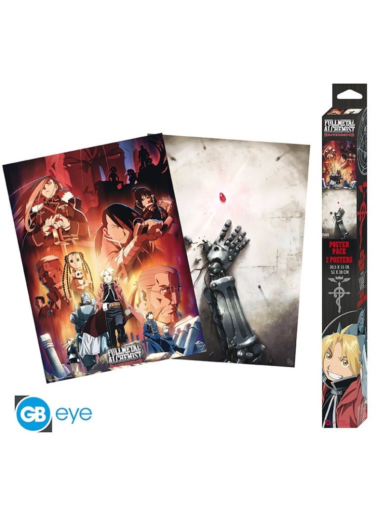 FULLMETAL ALCHEMIST - Set 1 - Set de 2 Posters (52x38)