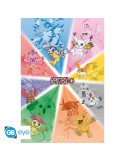 DIGIMON - Poster «Groupe Digimon» roulé filmé (91.5x61)