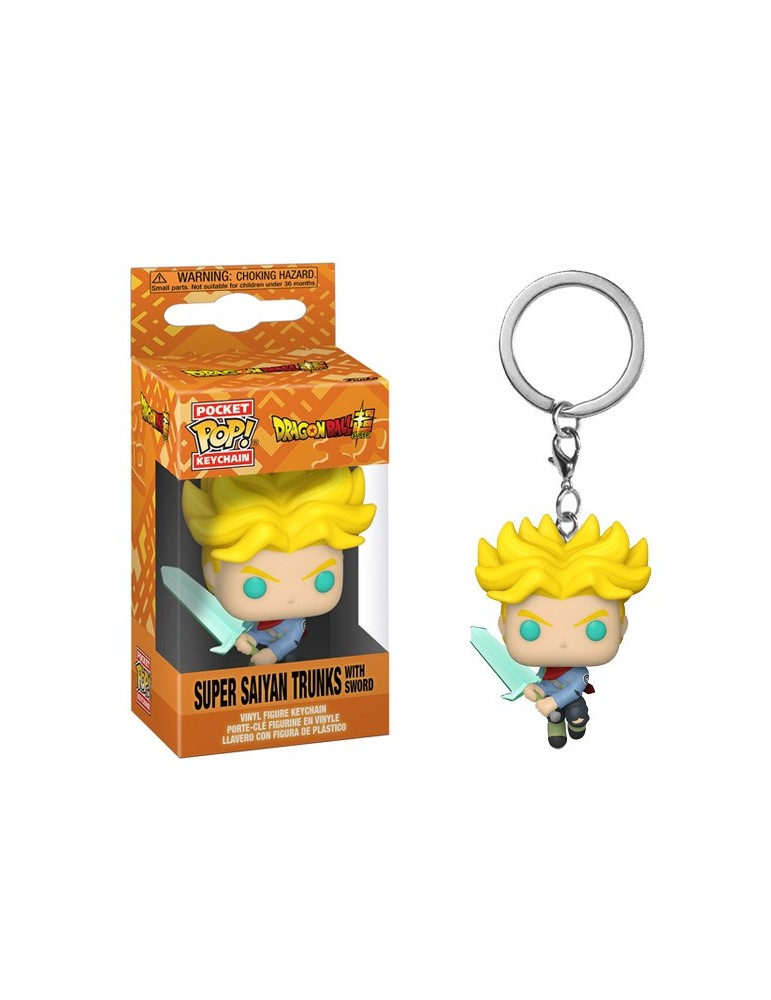 Dragon Ball Super Pocket Pop Super Saiyan Trunks W/ Sword