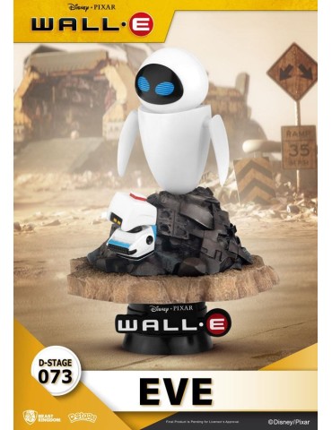 Wall-E diorama D-Stage Eve 14 cm