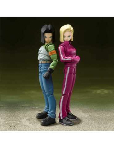 Dragon Ball Super / Figurine Android 18 +17 Universe Survival Saga