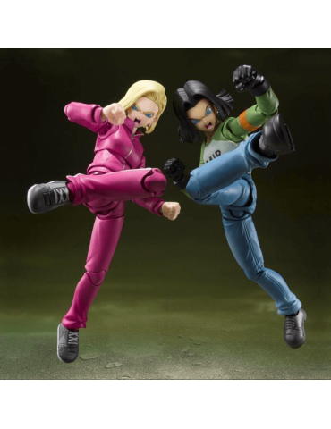 Dragon Ball Super / Figurine Android 18 +17 Universe Survival Saga
