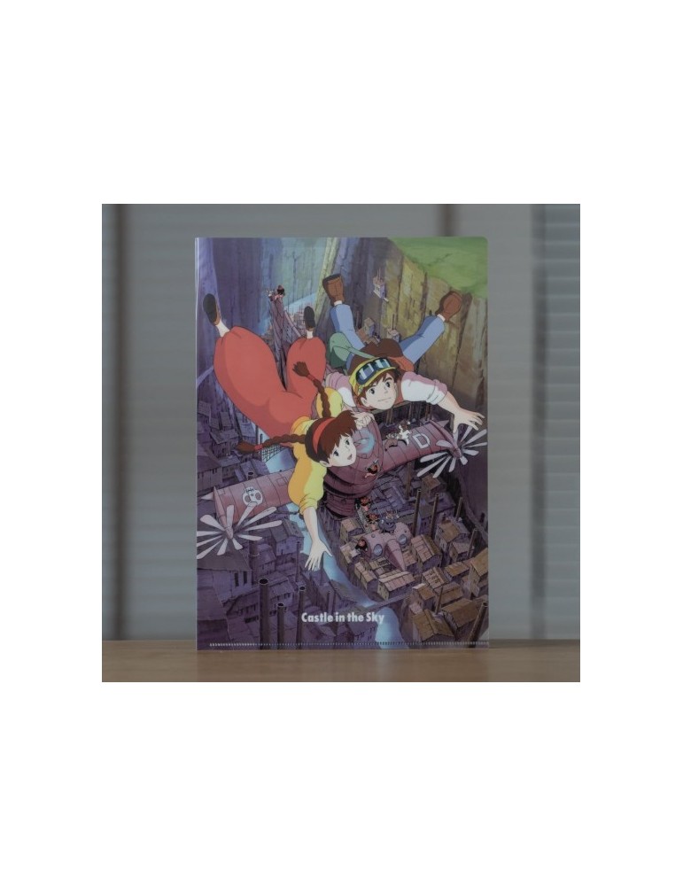 Studio Ghibli Chemise A4 Pouvoir du Cristal - Le Château dans le ciel