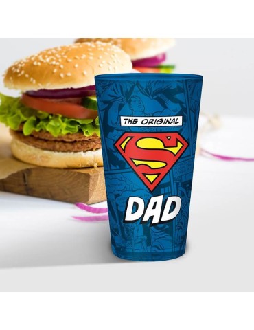 DC COMICS - Verre XXL - 400 ml - THE ORIGINAL "S" DAD