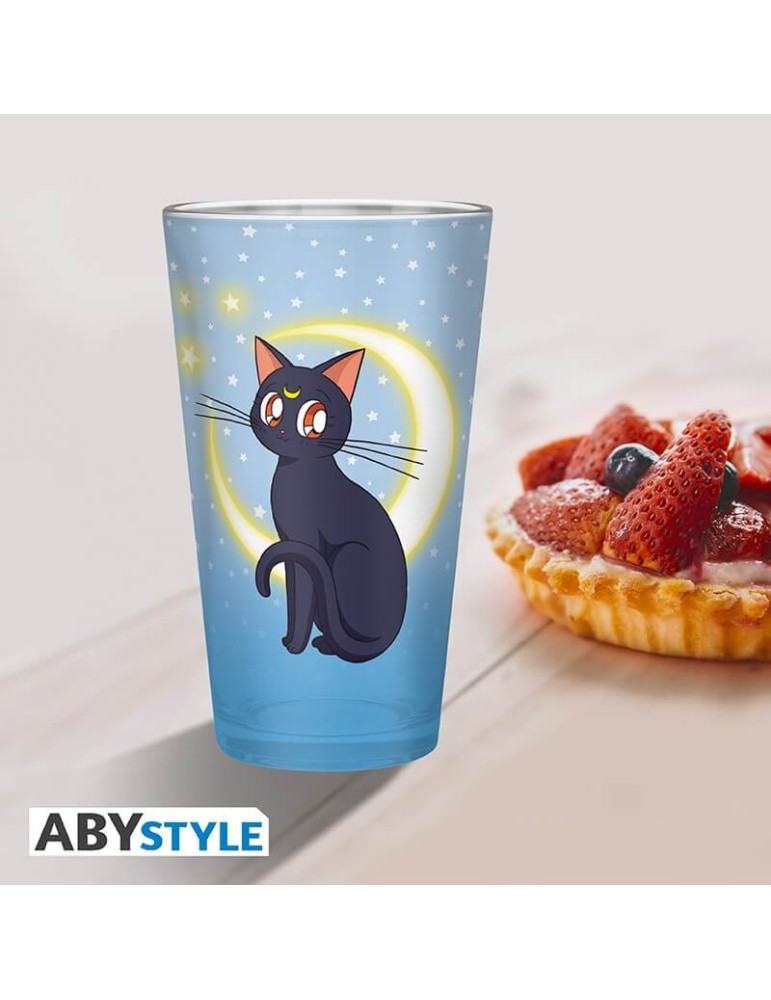 SAILOR MOON - Verre XXL - 400 ml - Luna & Artemis