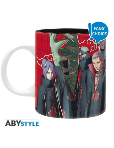NARUTO SHIPPUDEN - Mug - 320 ml - Artwork Akatsuki