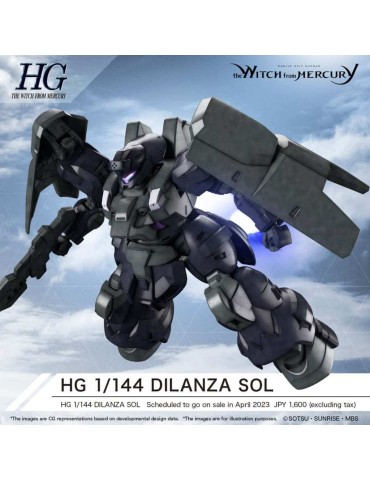 HG - Witch From Mercury Gundam Dilanza Sol