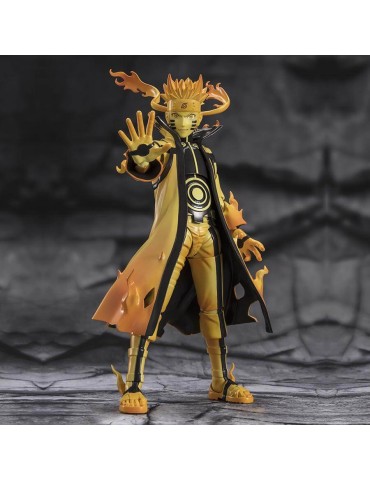 Naruto - Figurine Naruto Uzumaki [Kurama Link Mode] Courageous Strength That Binds S.H.Figuarts